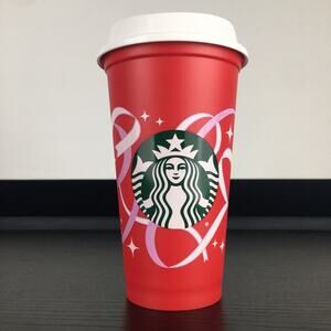Starbucks Drink Hot Cold Coffee Travel Cup Red Dining Drinkware